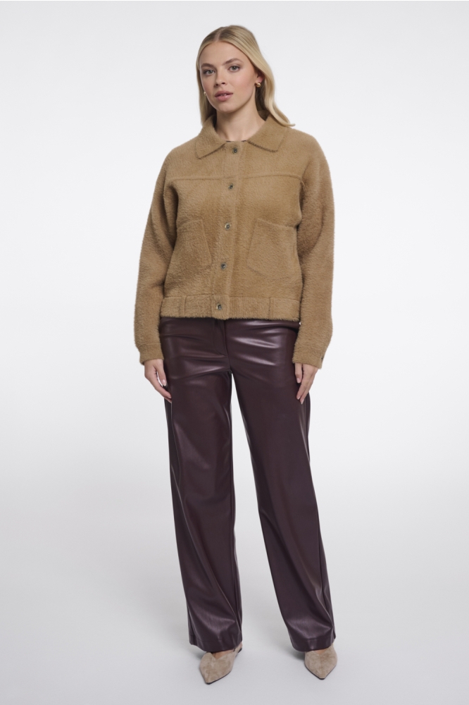 Rino & Pelle camel dames vest | Model