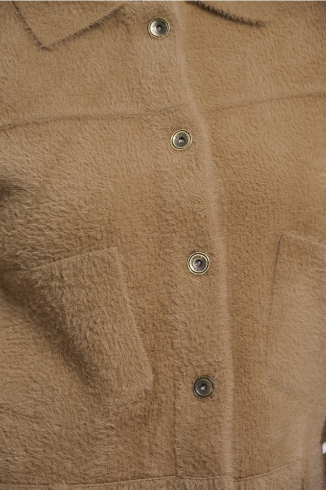 Rino & Pelle camel dames vest | Kleurstaal