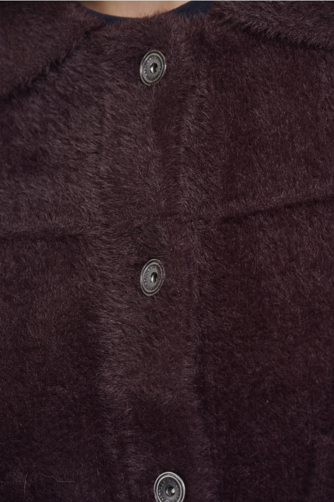 Rino & Pelle bordeaux dames vest | Kleurstaal
