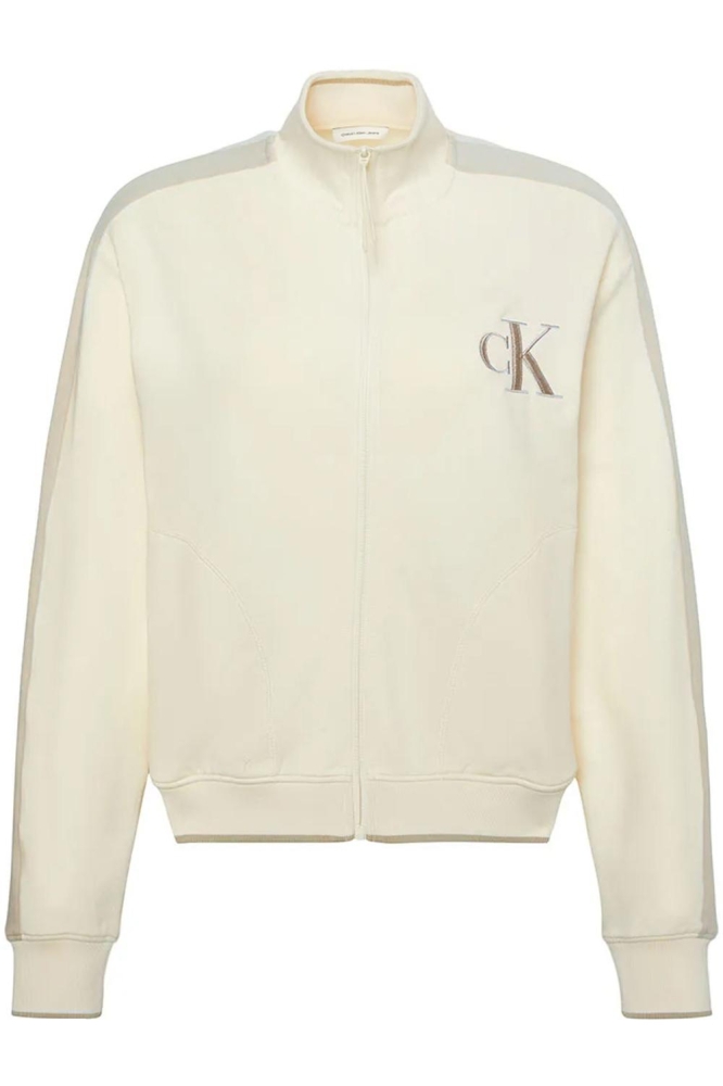 Calvin Klein beige dames vest | Vooraanzicht