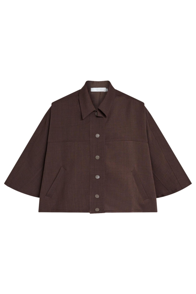 SisterS point bruine dames blouse | Vooraanzicht