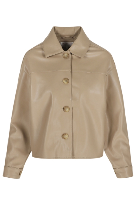 LolaLiza zand dames blouse | Vooraanzicht