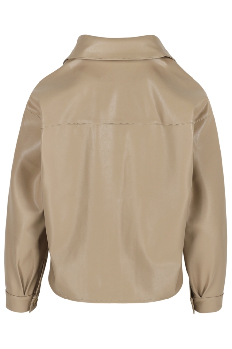 LolaLiza zand dames blouse | Achteraanzicht