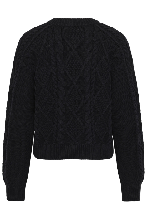 Part Two blauwe dames vest | Achteraanzicht