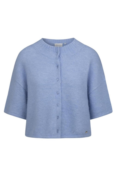 Kimara blauwe dames vest | Vooraanzicht