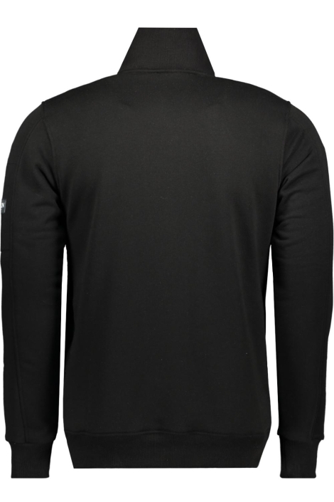 Ballin zwarte heren vest | Achteraanzicht