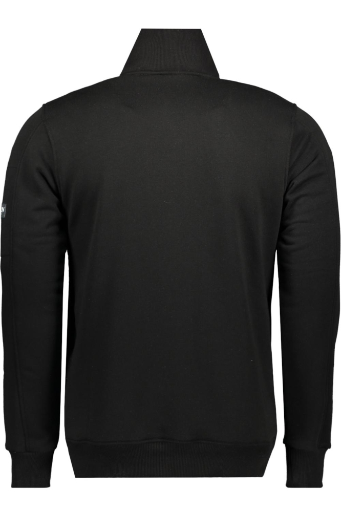 Ballin zwarte heren vest | Achteraanzicht