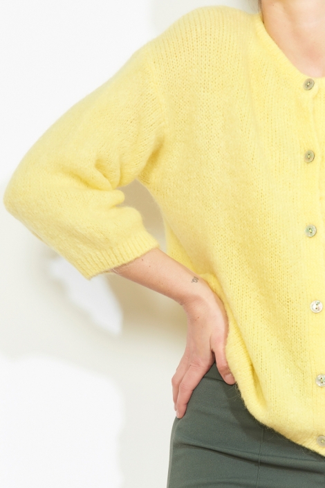 LolaLiza gele dames vest | Close up