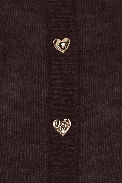EsQualo bruine dames vest | Kleurstaal