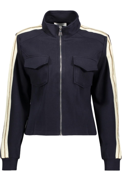 I-coni-K blauwe dames vest | Vooraanzicht