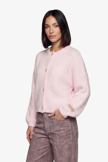 Fluresk Vest AMBRE CARDIGAN 26NLF03 235 rose quartz