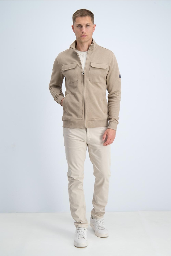 Gabbiano camel heren vest | Model