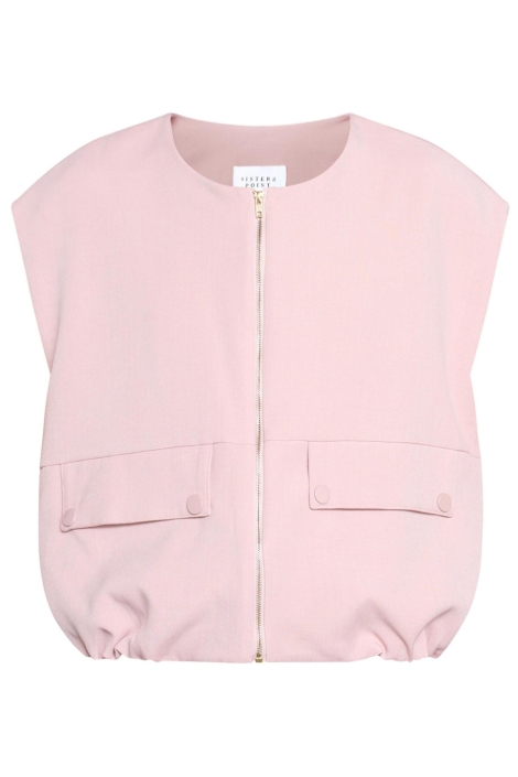SisterS point roze dames gilet | Vooraanzicht