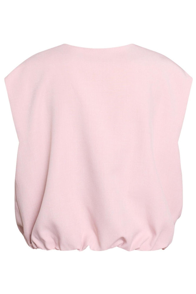 SisterS point roze dames gilet | Achteraanzicht