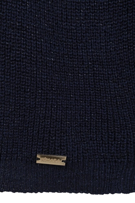 Kimara blauwe dames vest | Close up