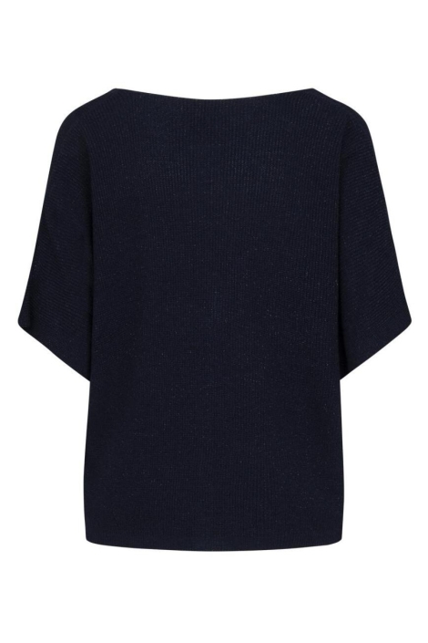 Kimara blauwe dames vest | Achteraanzicht