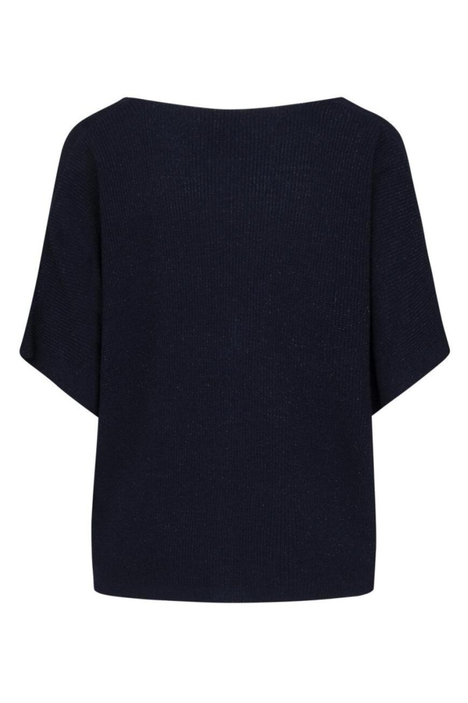 Kimara blauwe dames vest | Achteraanzicht