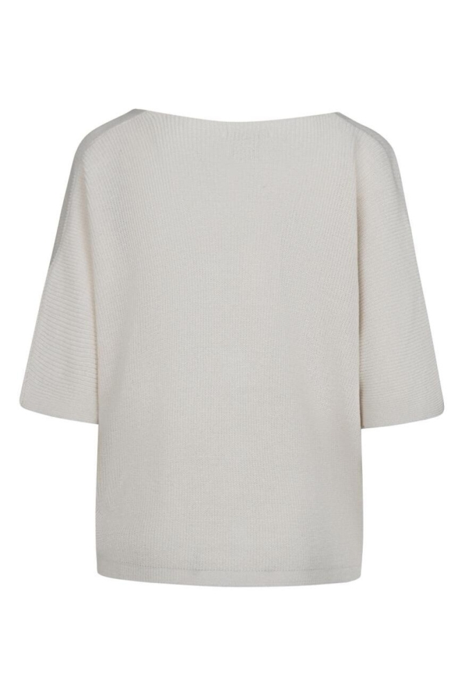 Kimara ecru dames vest | Achteraanzicht