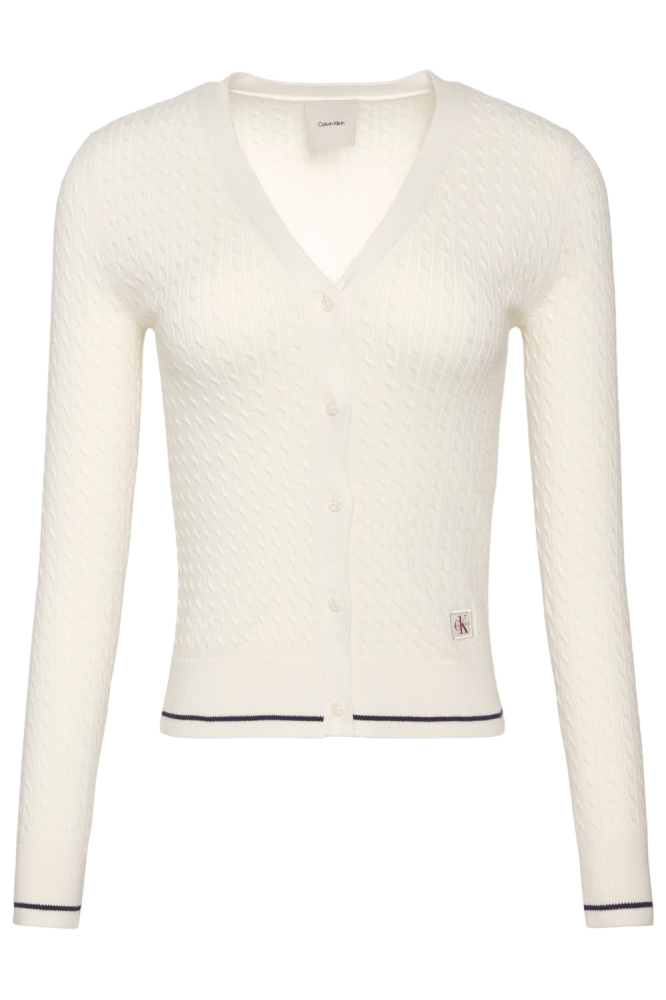 Calvin Klein beige dames vest | Vooraanzicht