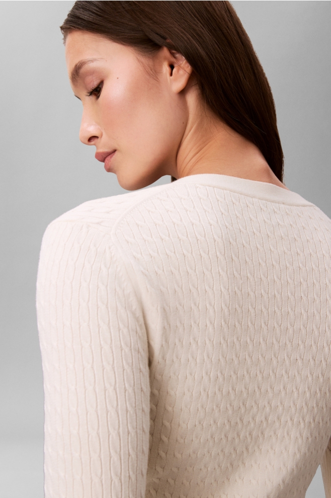 Calvin Klein beige dames vest | Close up