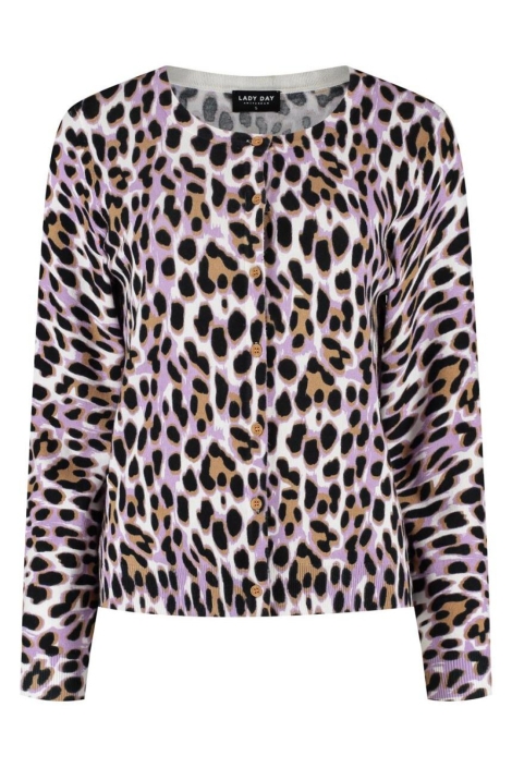 Lady Day multi color dames vest | Vooraanzicht