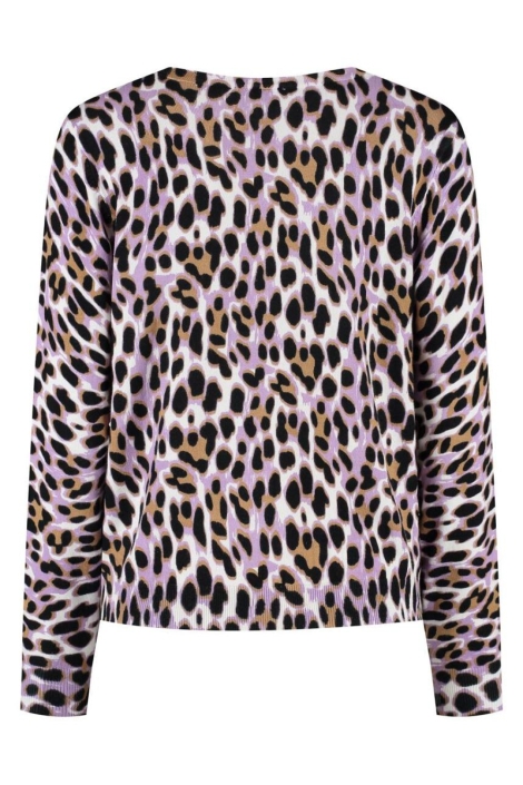 Lady Day multi color dames vest | Achteraanzicht