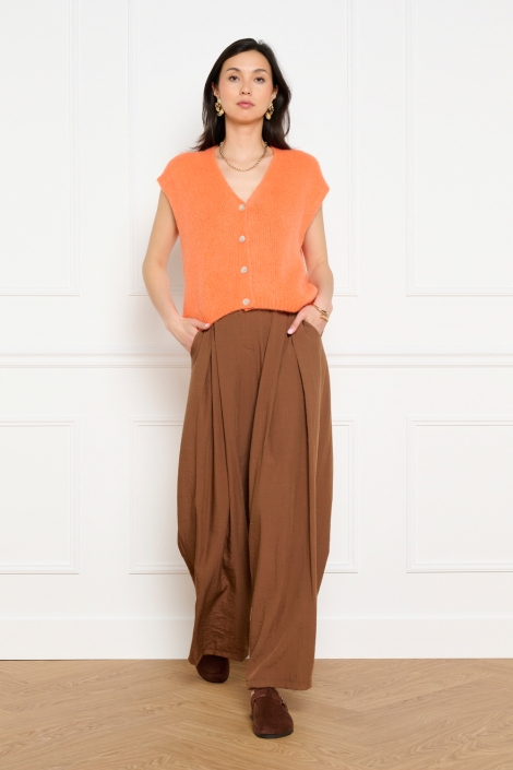 LolaLiza oranje dames gilet |