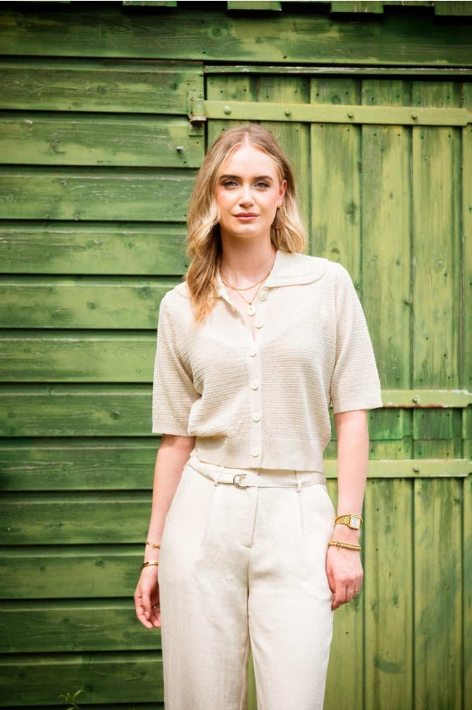 I-coni-K beige dames vest | Sfeerbeeld, In situatie