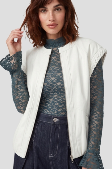 Fluresk fauve gilet Beige