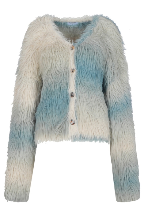 Fluresk ecru dames vest | Vooraanzicht