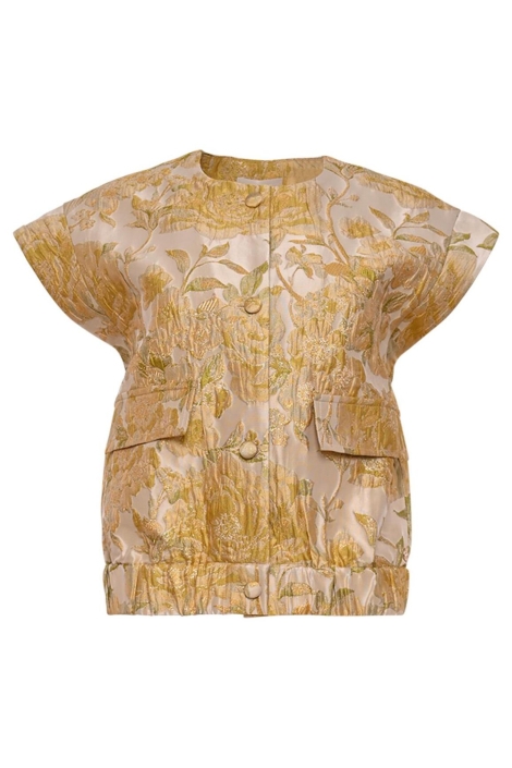 Maicazz multi color dames vest | Vooraanzicht