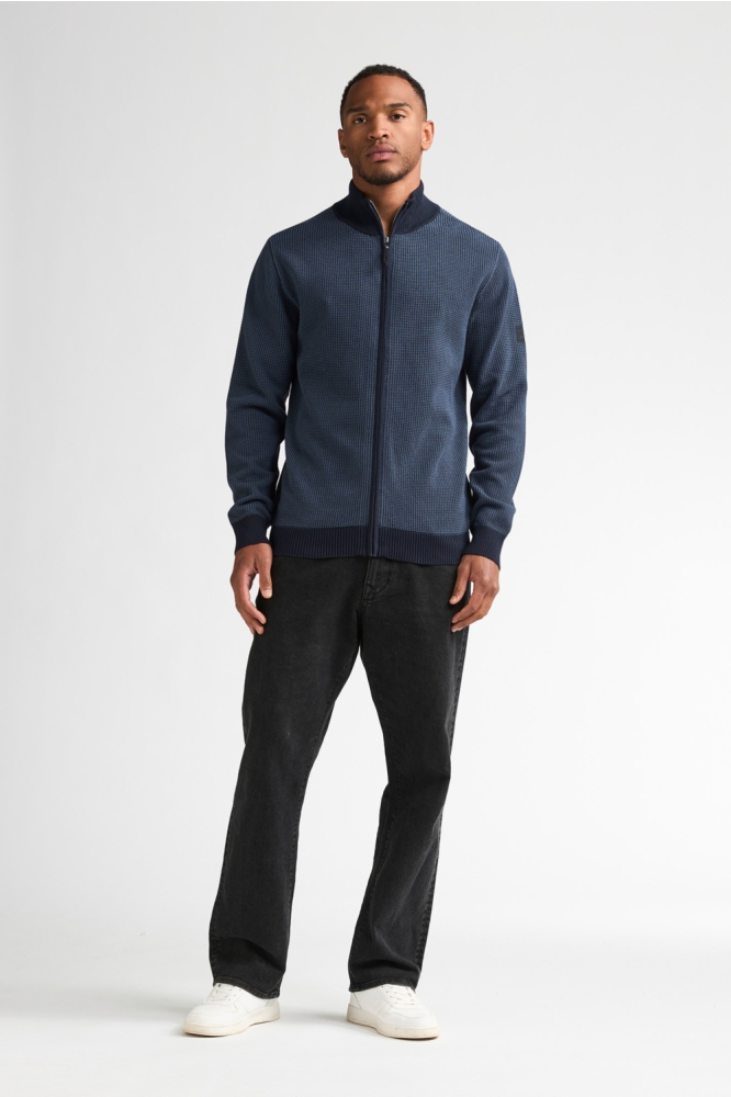 Petrol Industries blauwe heren vest | Model
