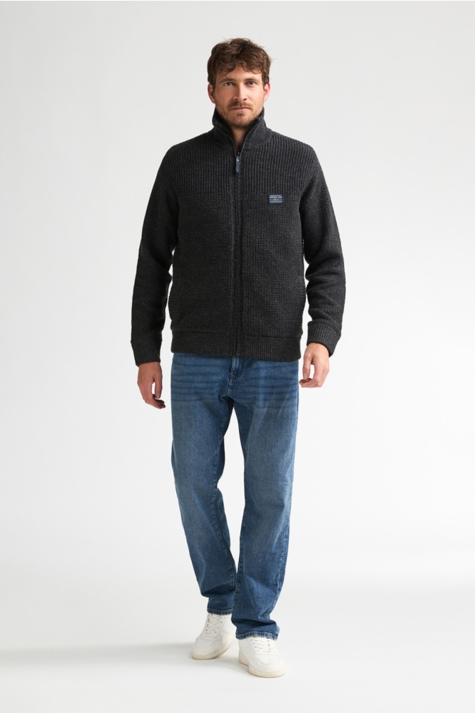 Petrol Industries grijze heren vest | Model