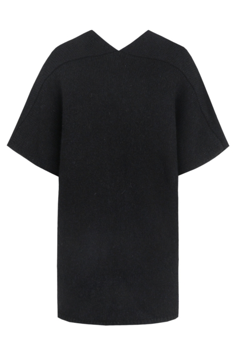 C&S The Label zwarte dames vest | Achteraanzicht