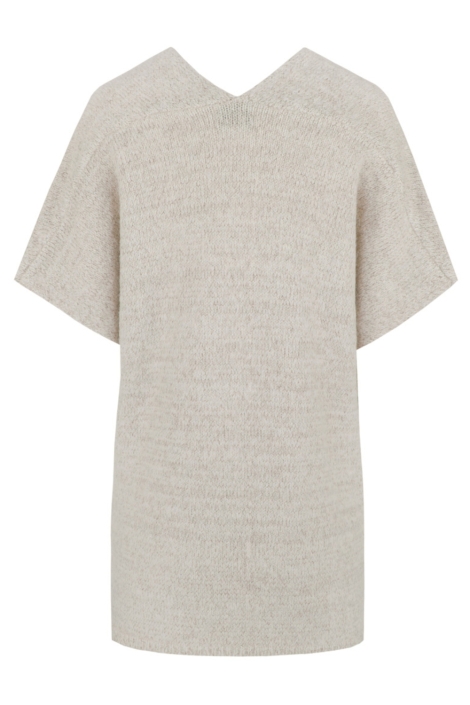 C&S The Label zand dames vest | Achteraanzicht
