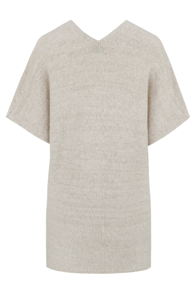 C&S The Label zand dames vest | Achteraanzicht