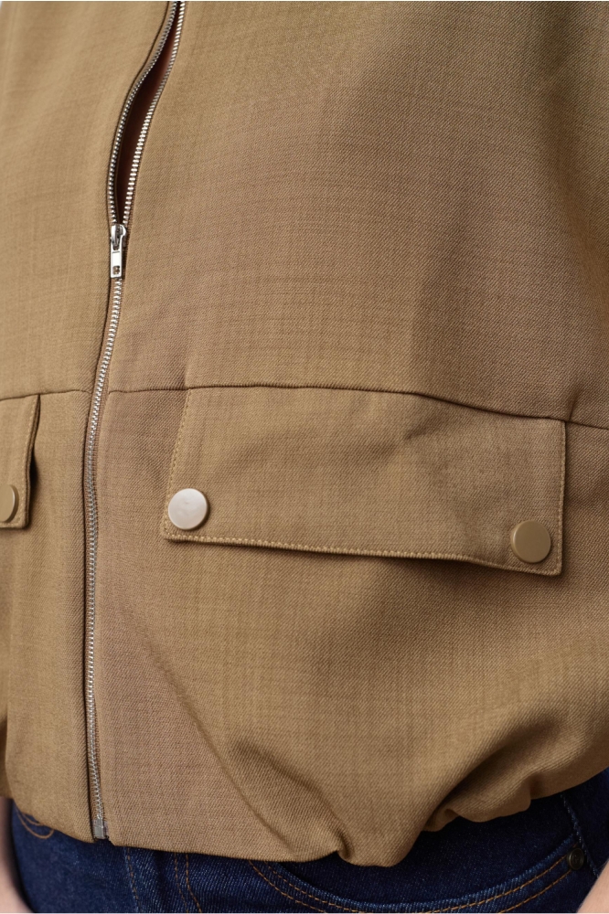 SisterS point zand dames gilet | Close up