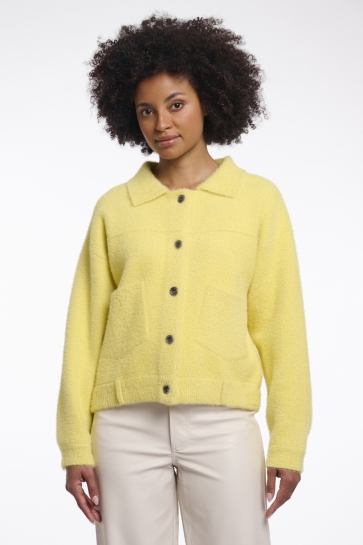 Rino & Pelle Vest BOXY JACKET BUBBLY 5002621 Breezy Lime