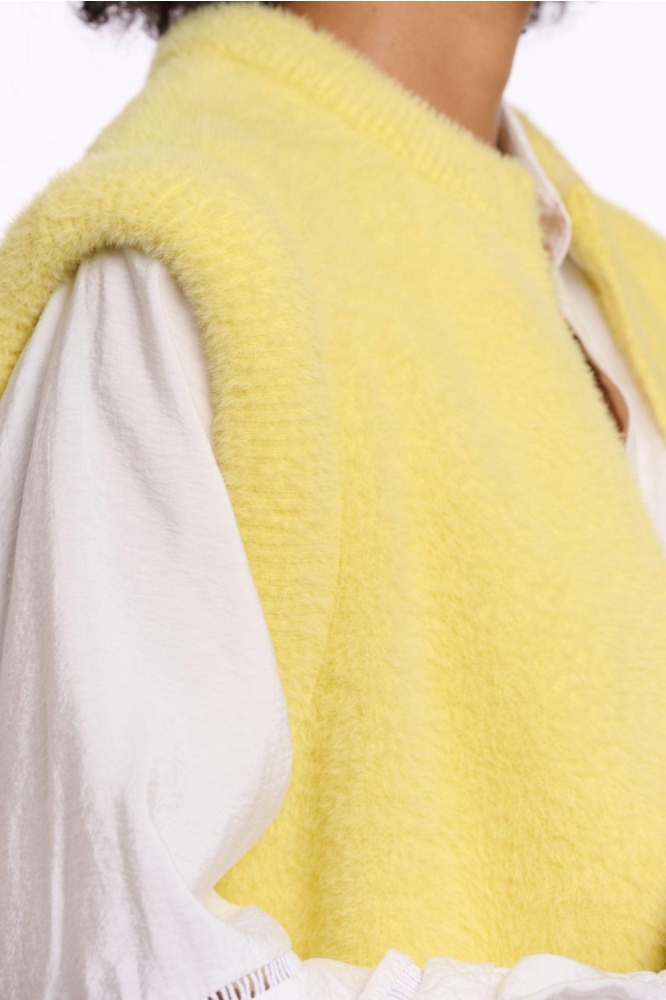 Rino & Pelle gele dames gilet | Unique Selling Point