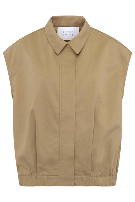SisterS point zand dames gilet | Vooraanzicht