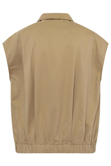 SisterS point zand dames gilet | Achteraanzicht