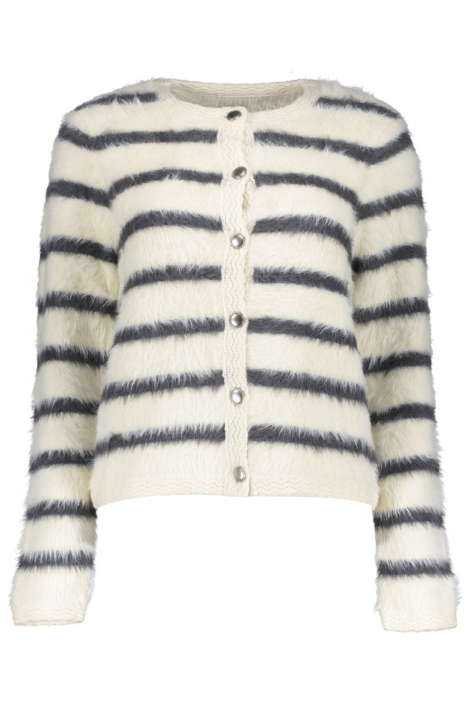 Geisha witte dames vest | Vooraanzicht