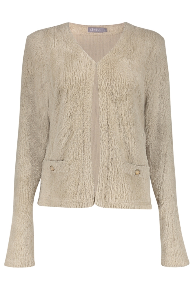 Geisha zand dames vest | Vooraanzicht