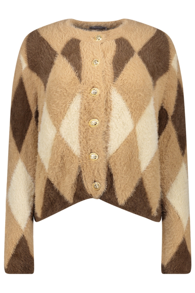 Geisha zand dames vest | Vooraanzicht