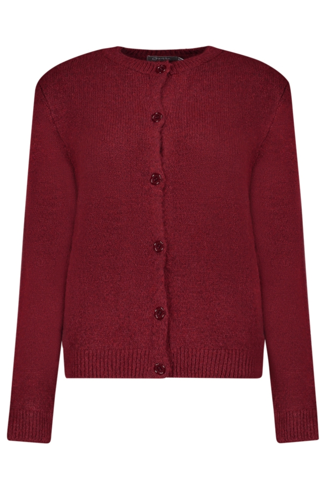 Geisha rode dames vest | Vooraanzicht