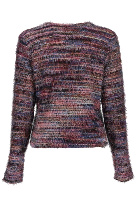 Geisha bordeaux dames vest | Achteraanzicht