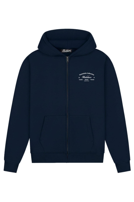 Malelions blauwe heren sweater | Vooraanzicht
