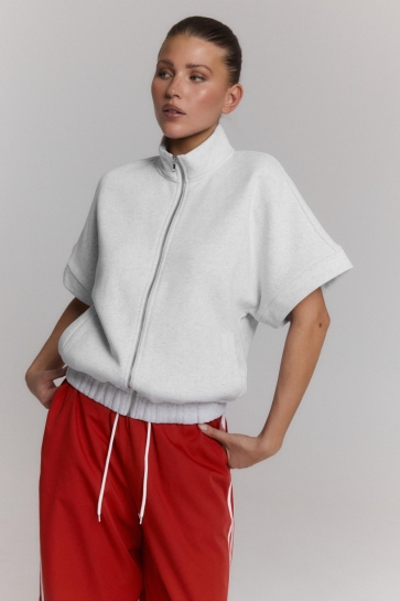 Refined Department Vest LEONA CARDIGAN R2608403155 960 GREY MELANGE