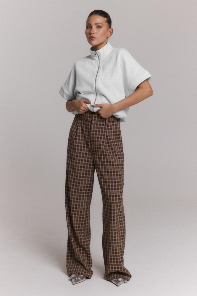 Refined Department grijze dames vest | Model