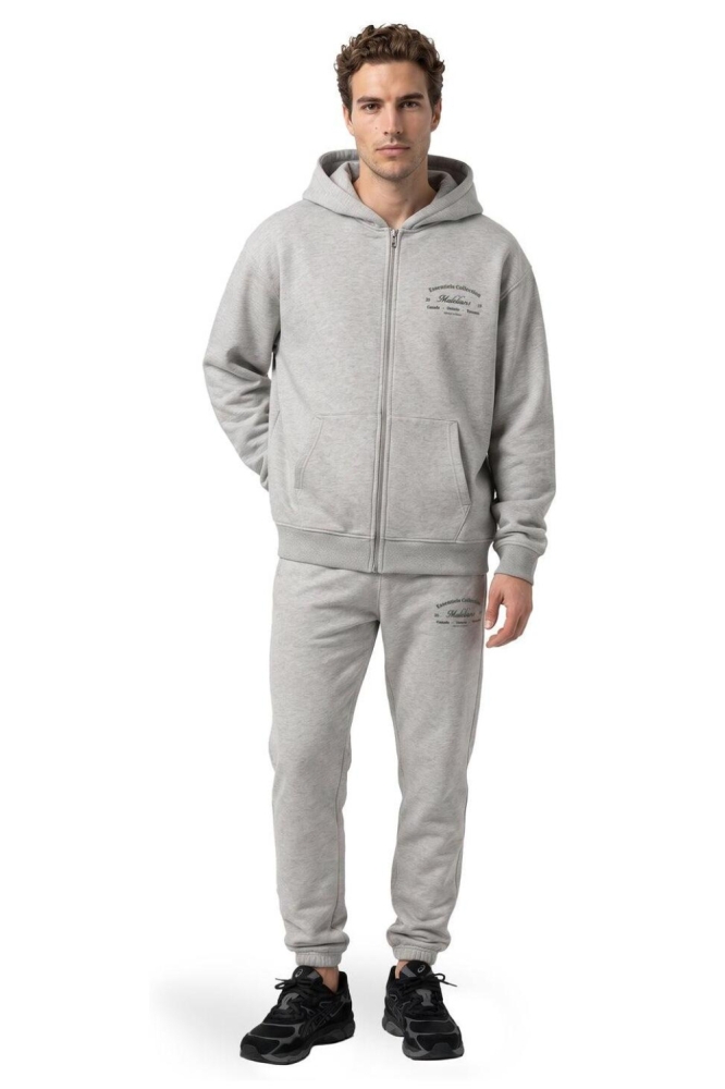 Malelions grijze heren vest | Model